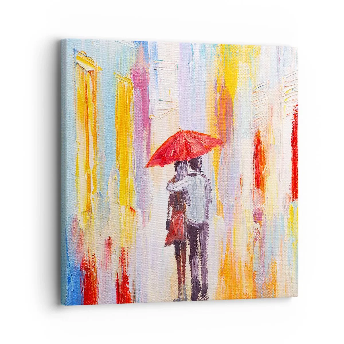 Vászonkép - Hadd essen az eső - 30x30 cm