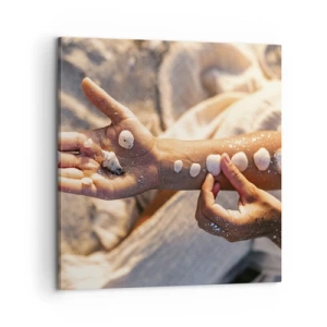 Vászonkép - Szépség egy karnyújtásnyira - 60x60 cm