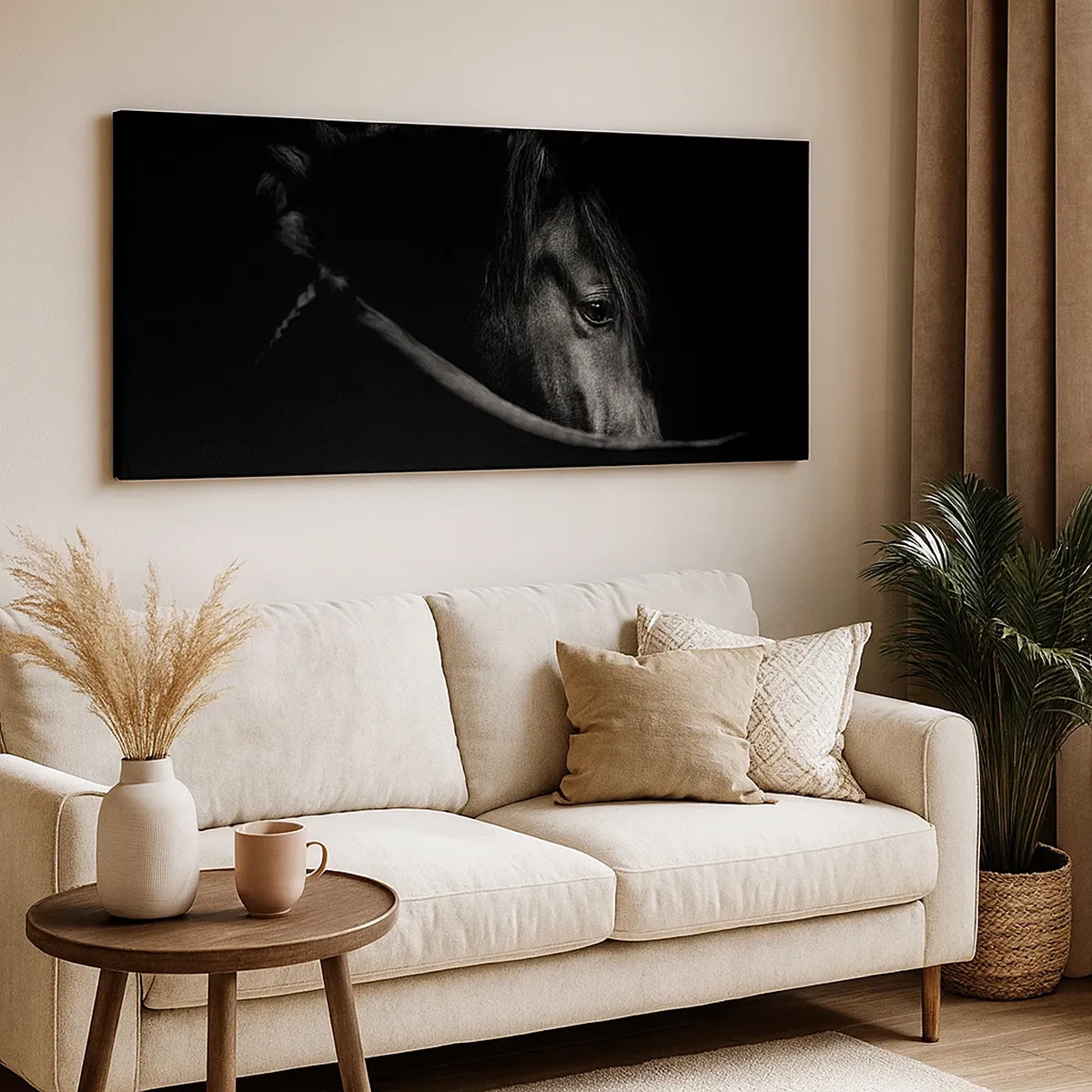 Vászonkép - Fekete herceg - 30x30 cm