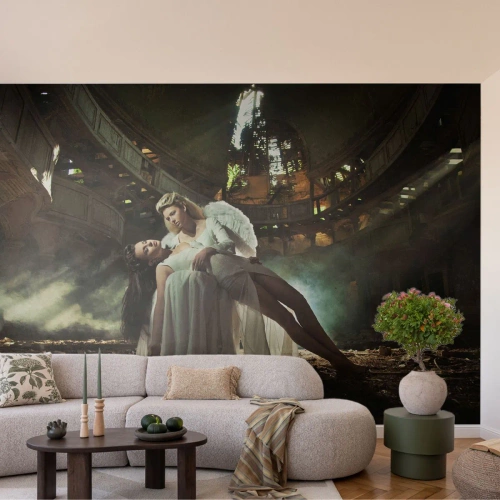 Fotótapéta Premium Sand - A régi színház szelleme - Nő, angyal, Darab - 200x140 cm