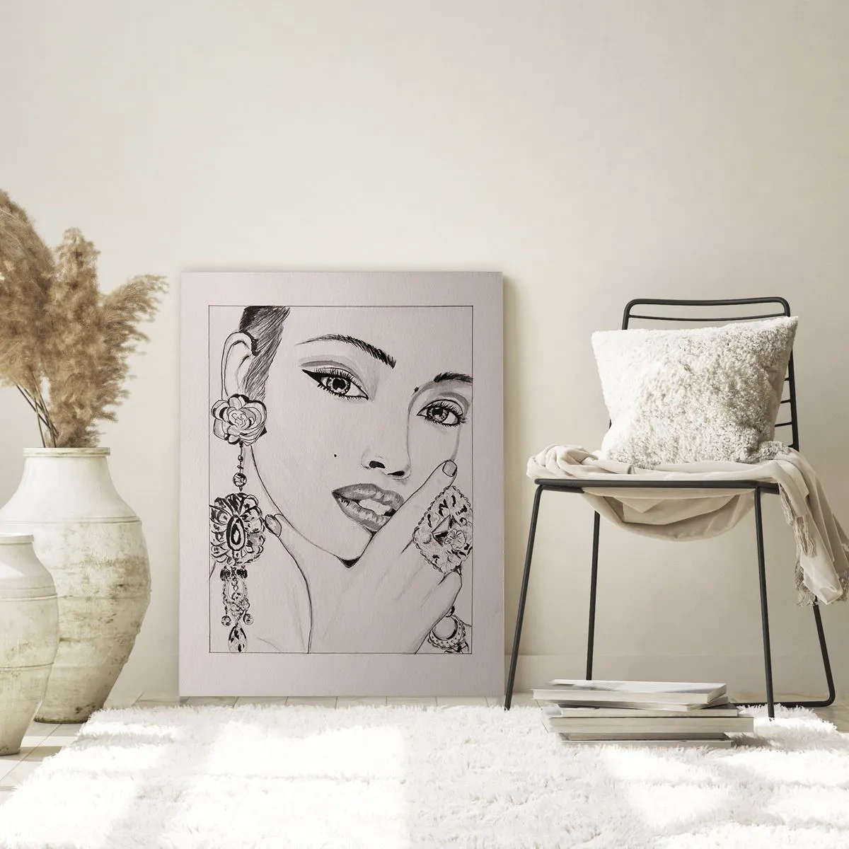 Üveg kép - A legszebb ékszer - 80x120 cm