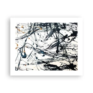 Poszter - Expresszionista absztrakció - 50x40 cm