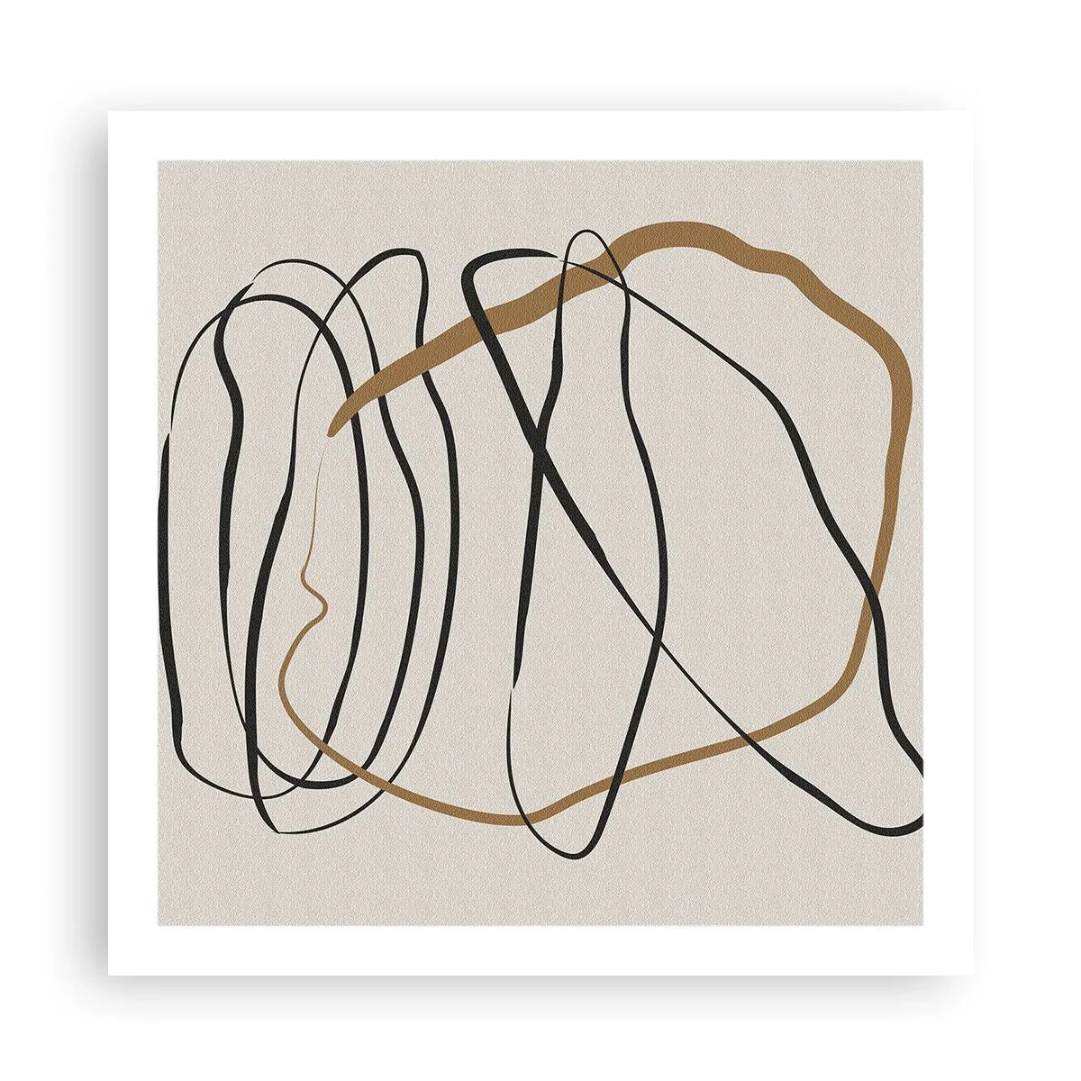 Poszter - Kompozíció - birtokló tánc - 60x60 cm