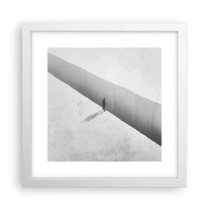 Poszter fekete keretben - Fényes célpont - 30x30 cm