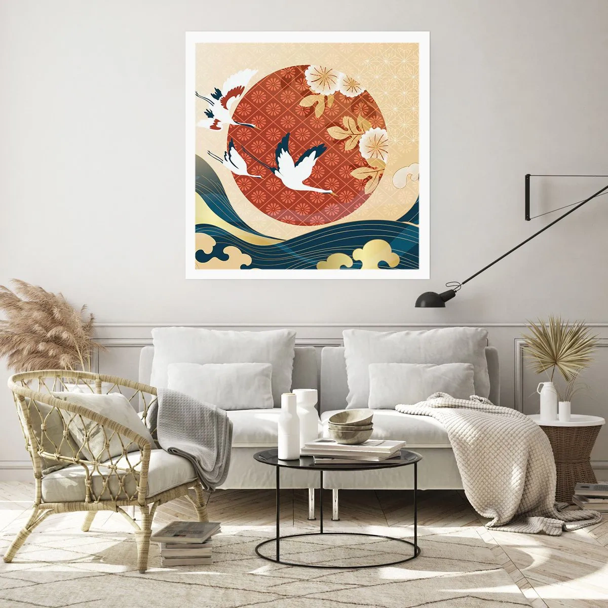 Poszter - Japán mese - 50x50 cm
