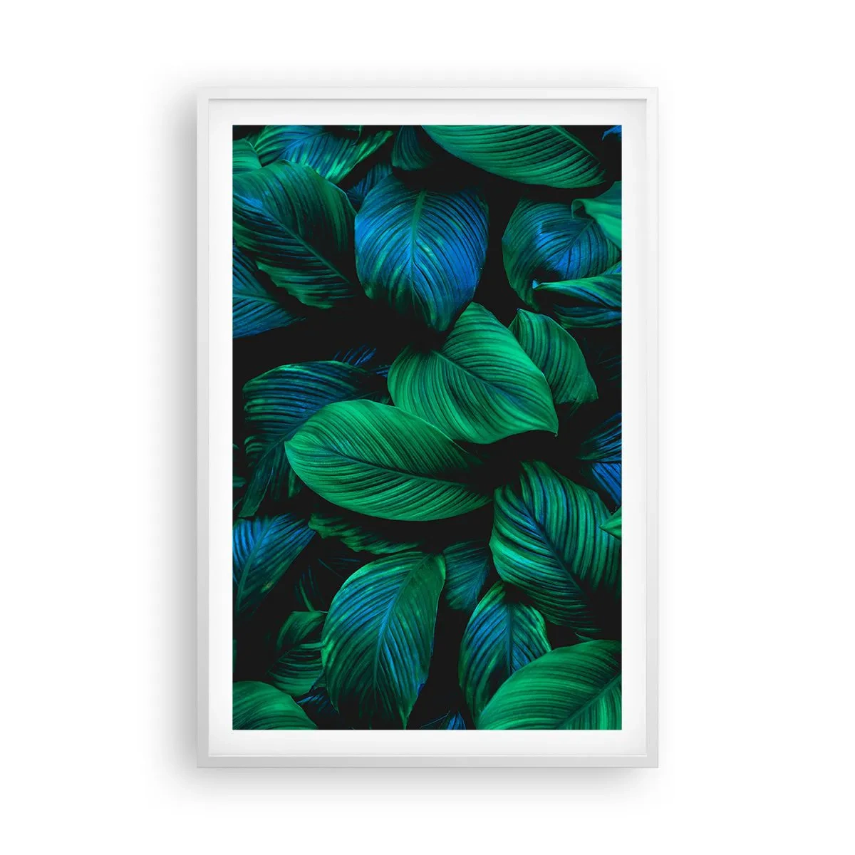 Poszter fekete keretben - A zöld tömegben - 61x91 cm