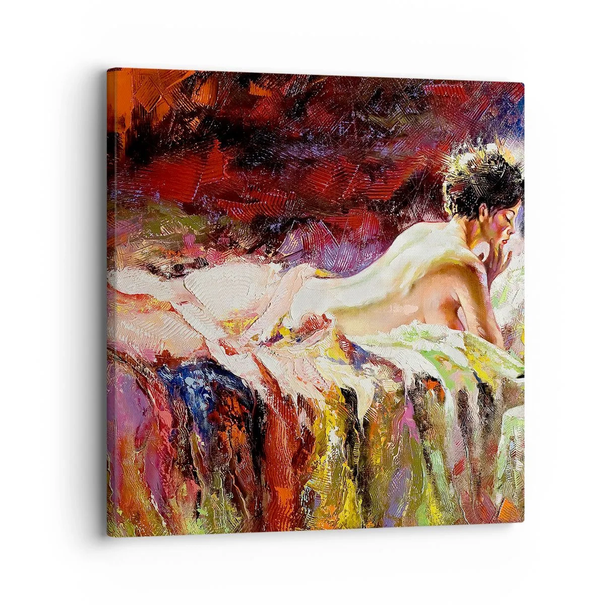 Vászonkép - Töprengő Vénusz - 30x30 cm
