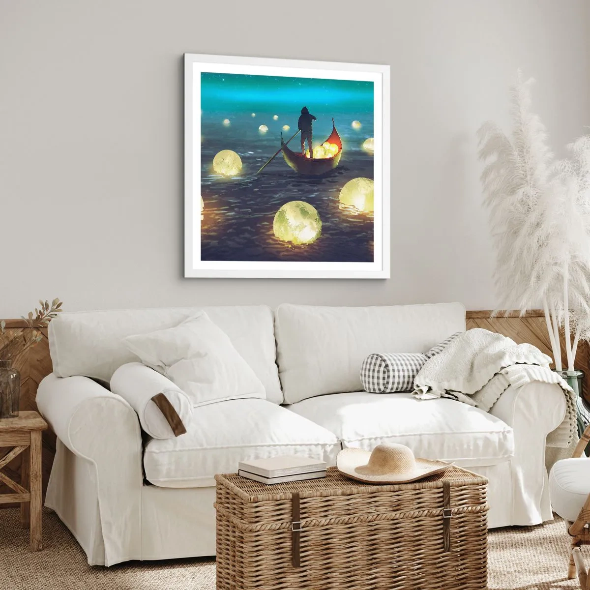 Poszter fekete keretben - Olyan dolgok, amelyekről a filozófusok soha nem álmodtak - 40x40 cm