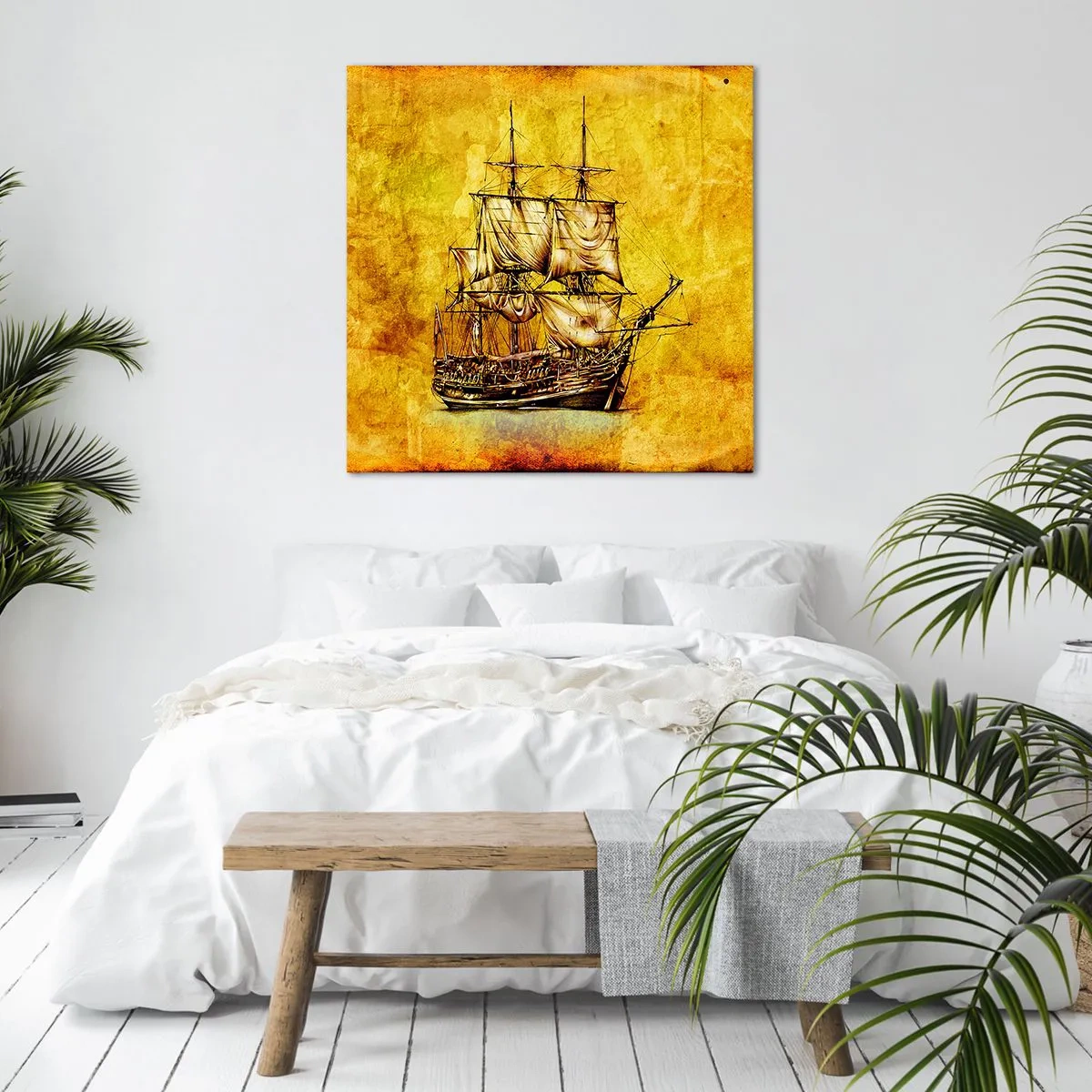 Vászonkép - Irány Tortuga! - 50x50 cm