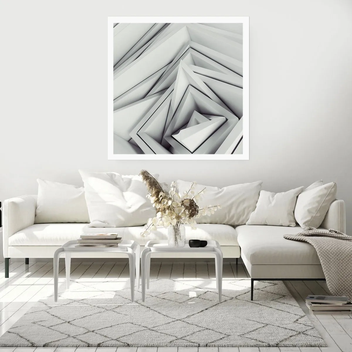 Poszter - Éles szögek bimbóznak - 50x50 cm