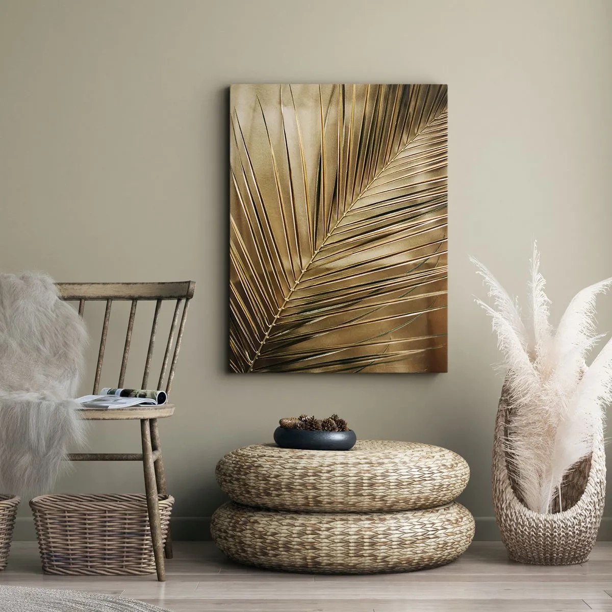 Vászonkép - Természetes oszlopsor - 50x70 cm