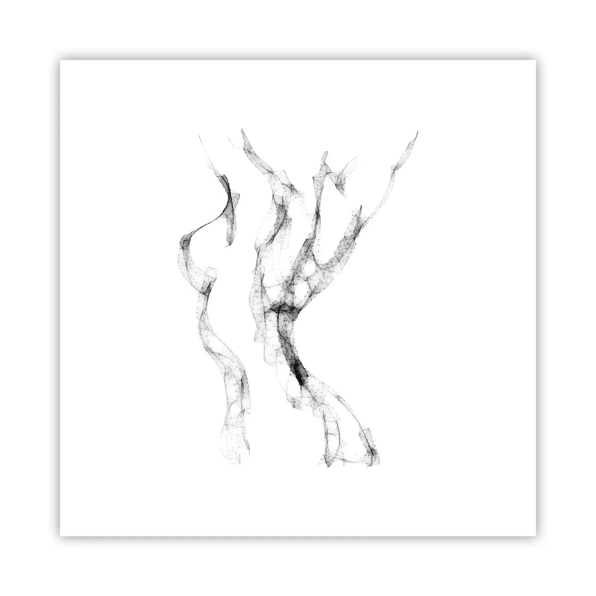 Poszter - Gyönyörű és erős - 40x40 cm