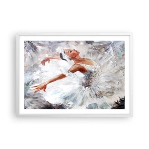 Poszter fekete keretben - Finom és könnyű, mint a tüll - 70x50 cm