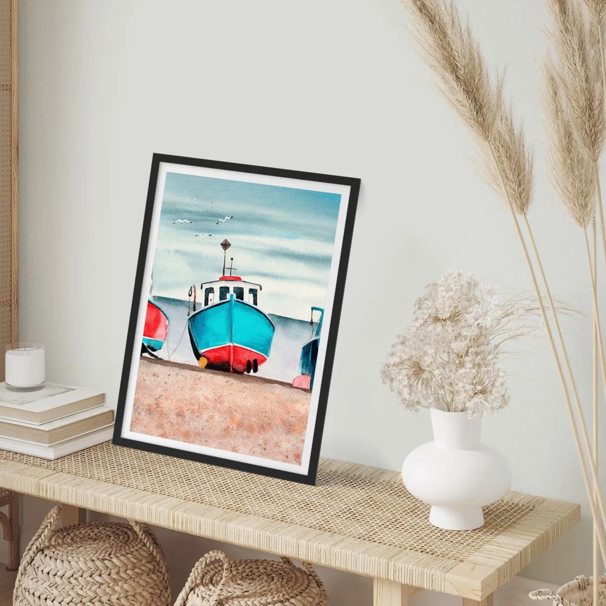 Poszter fehér keretben - Fogásra készen - 30x40 cm