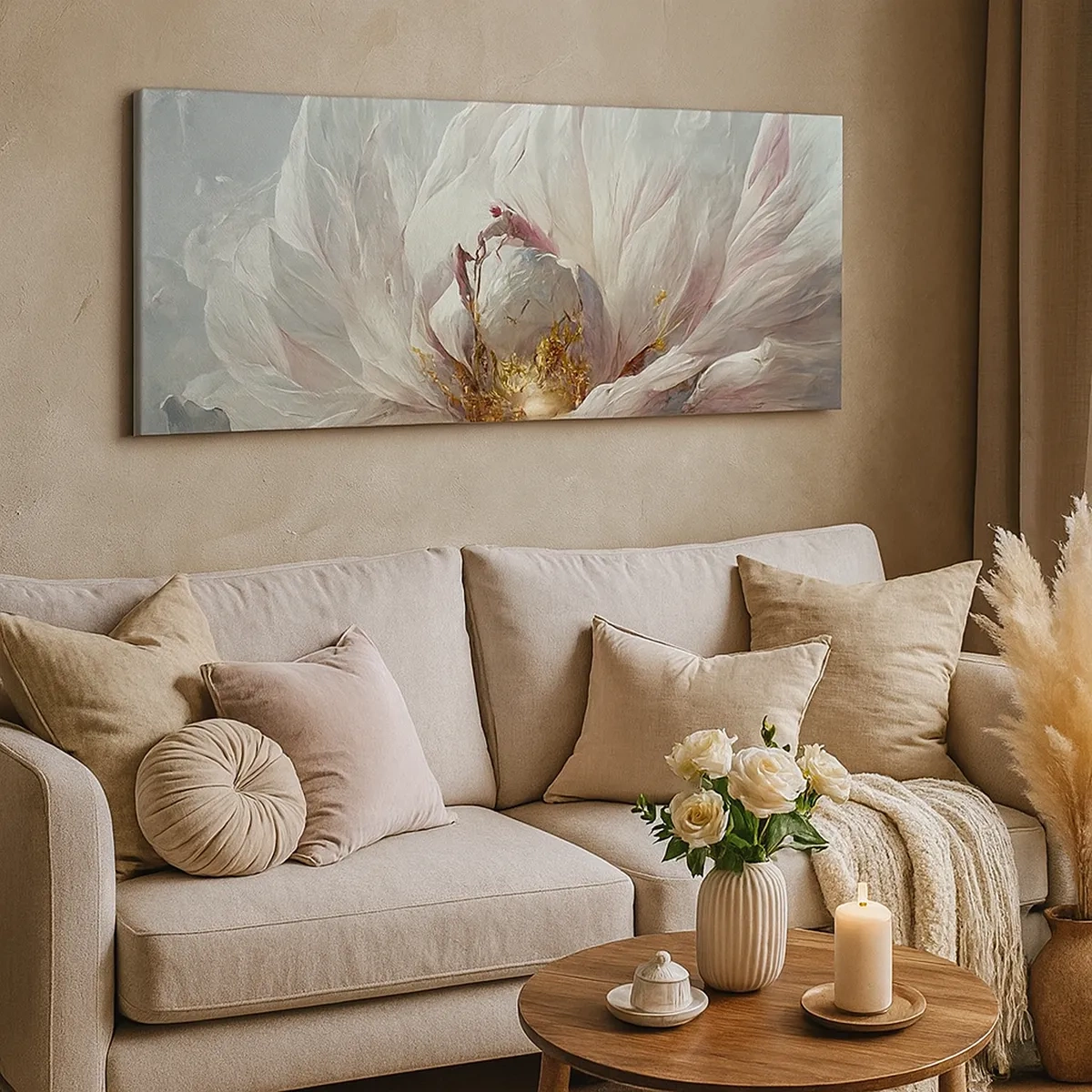 Vászonkép - Száz év alatt egyszer virágzik - 30x30 cm