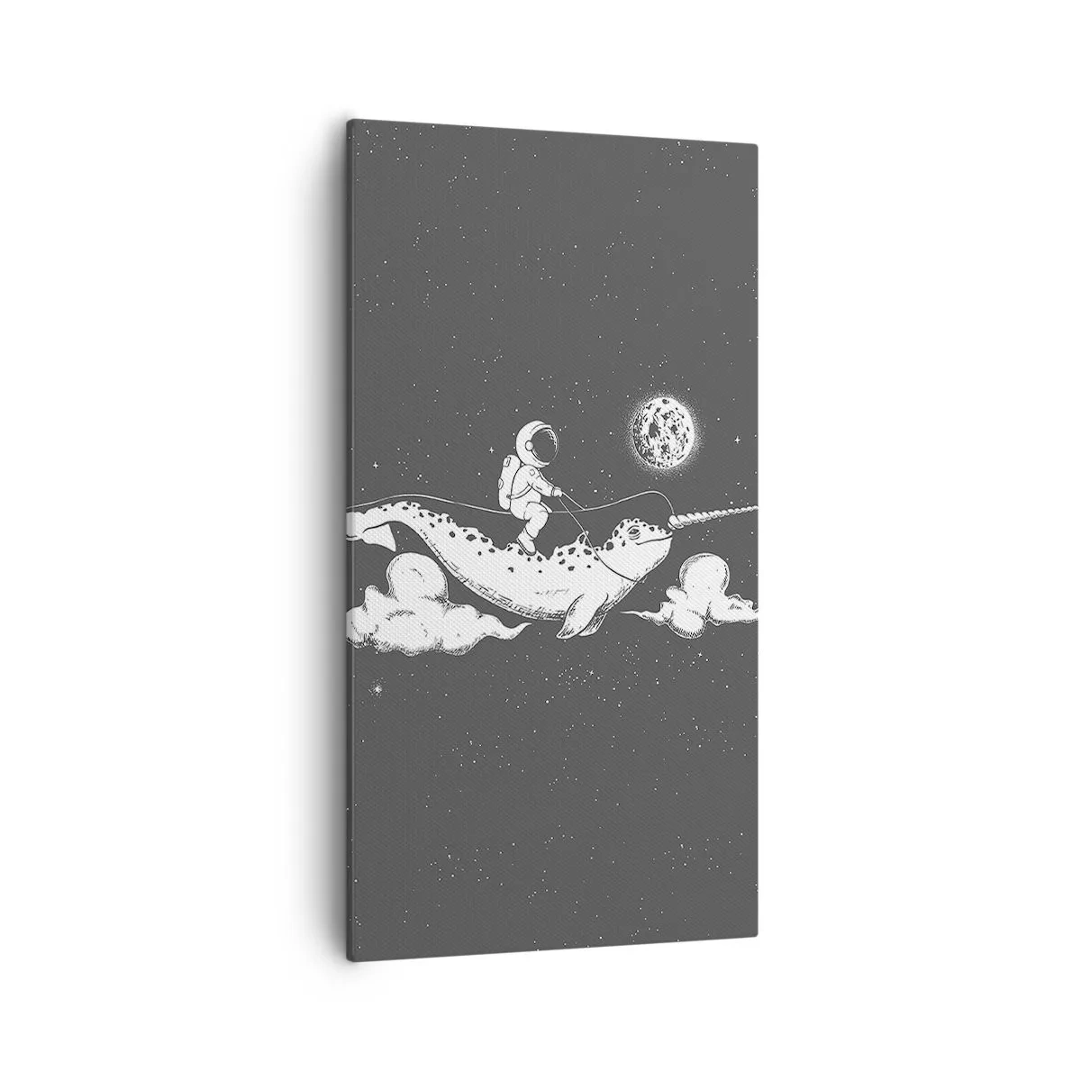Vászonkép - Űrlovas - 55x100 cm
