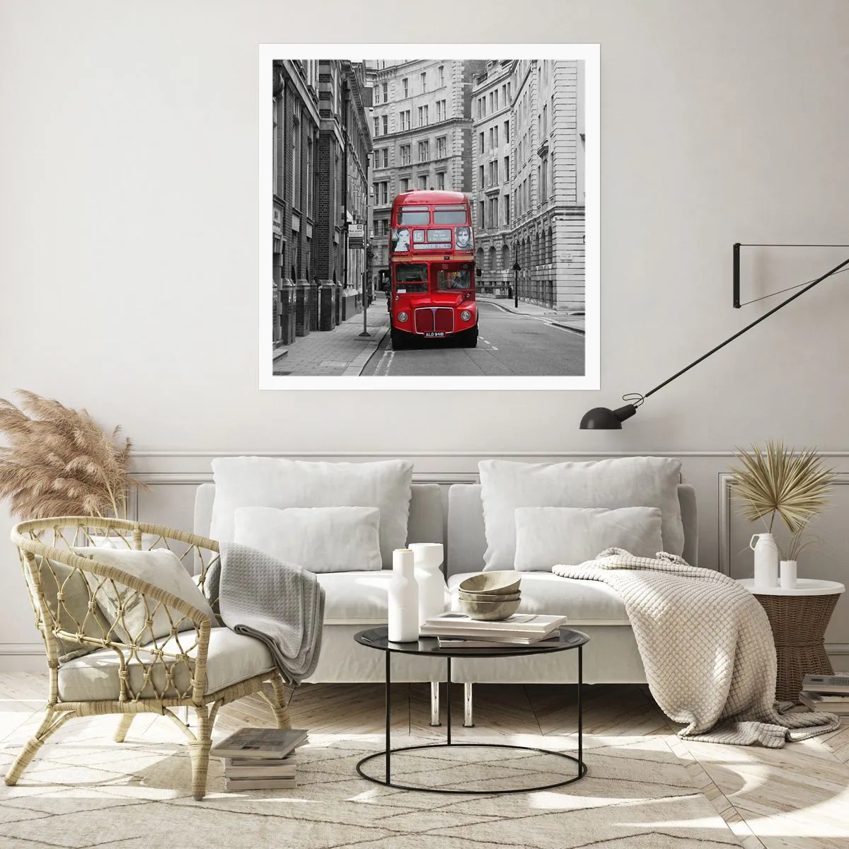 Poszter - A mindennapi életnek nem kell szürkének lennie - 60x60 cm