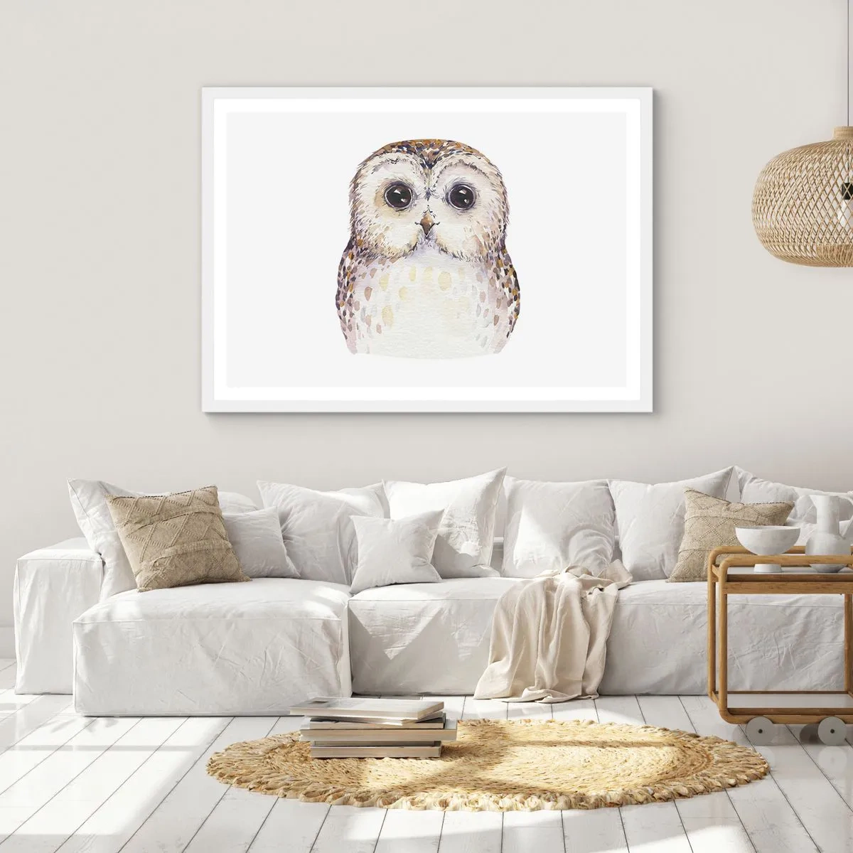 Poszter fekete keretben - Nézz a szemembe - 100x70 cm