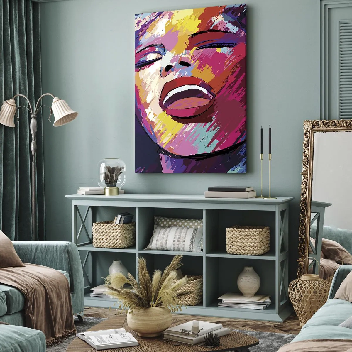 Vászonkép - Kiénekelni az egész életet - 50x70 cm
