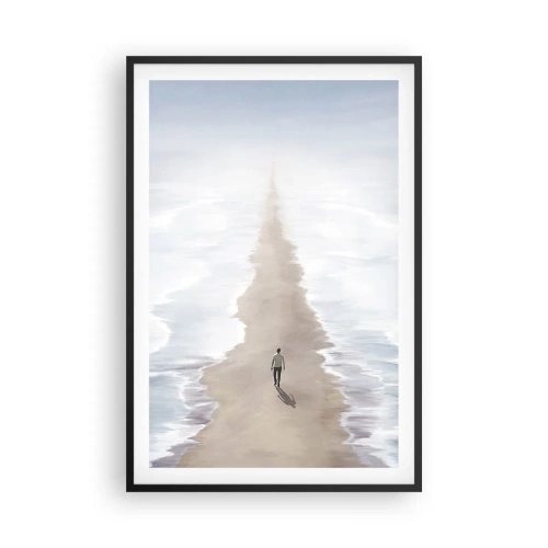 Poszter fehér keretben - Fényes jövő - 61x91 cm