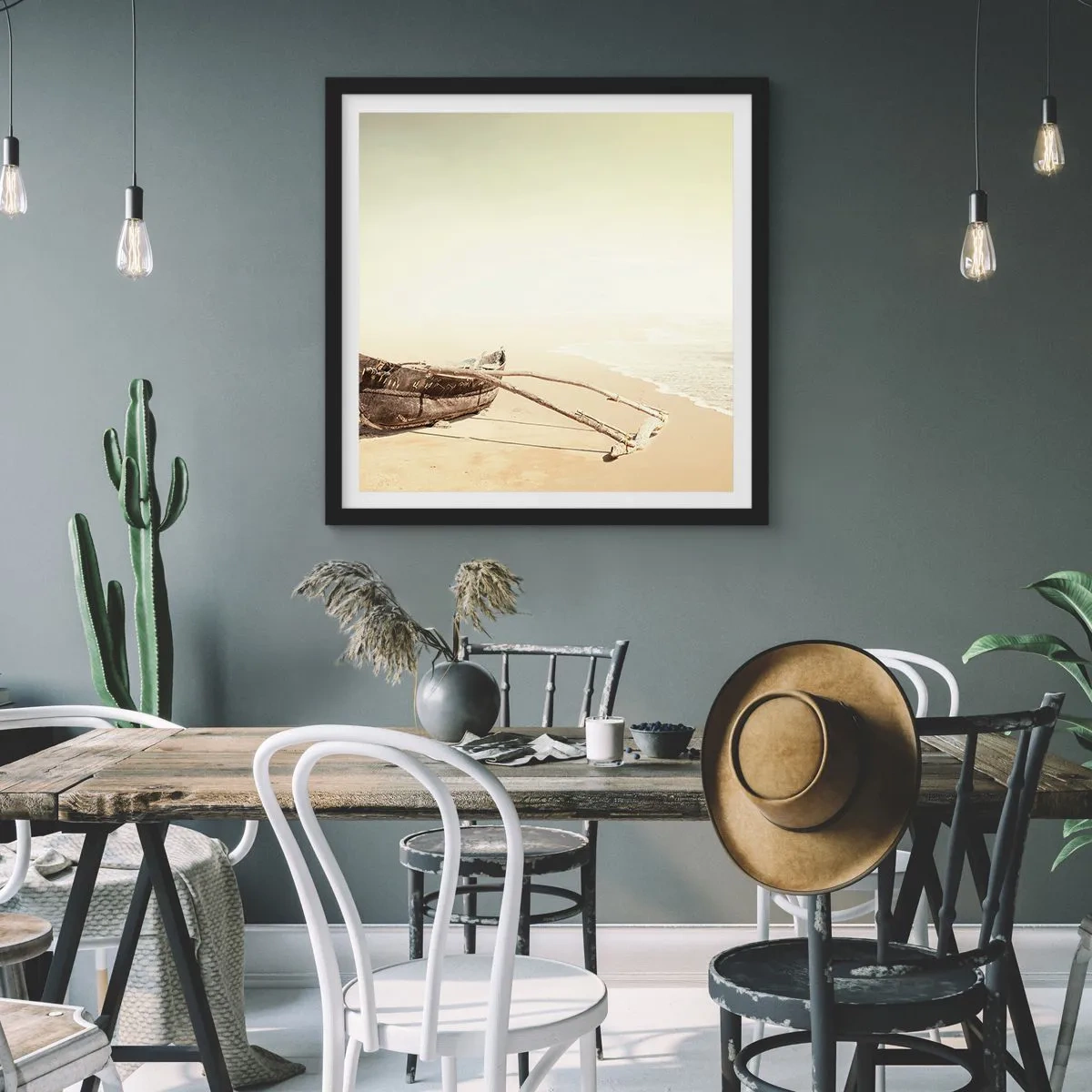 Poszter fehér keretben - A déli tengerek megemlékezése - 50x50 cm