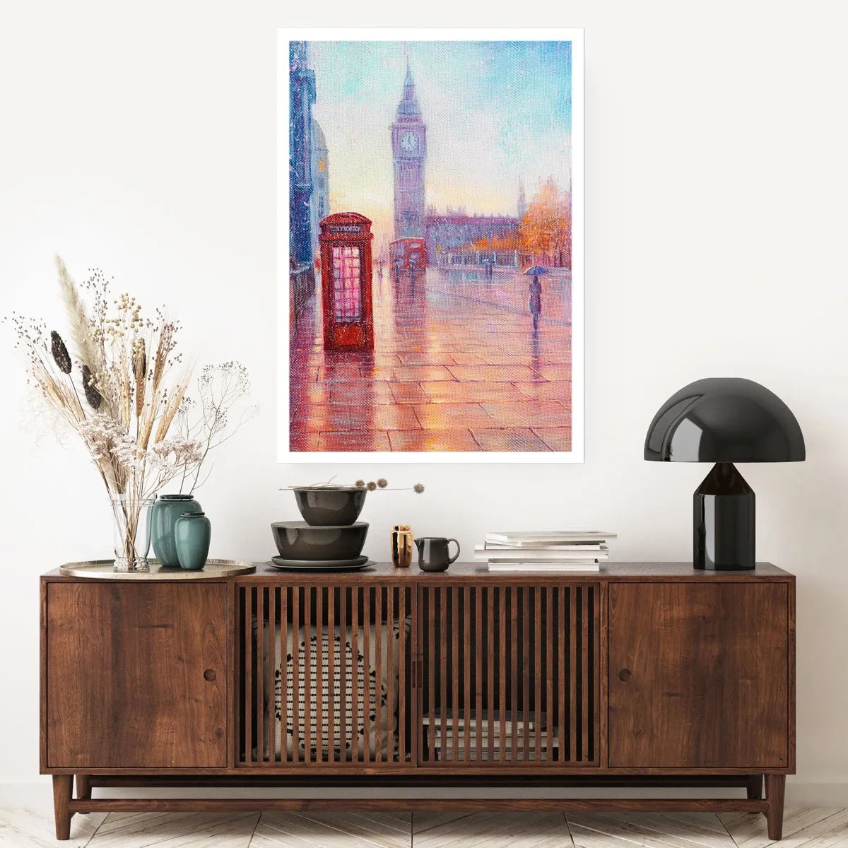 Poszter - Őszi nap Londonban - 40x50 cm
