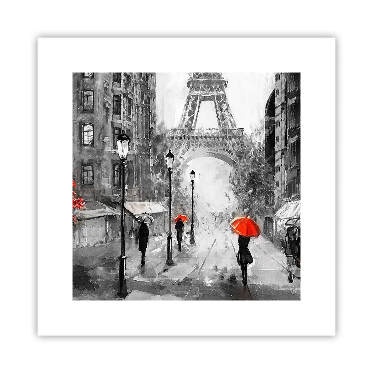 Poszter - Minden út hozzá vezet - 30x30 cm