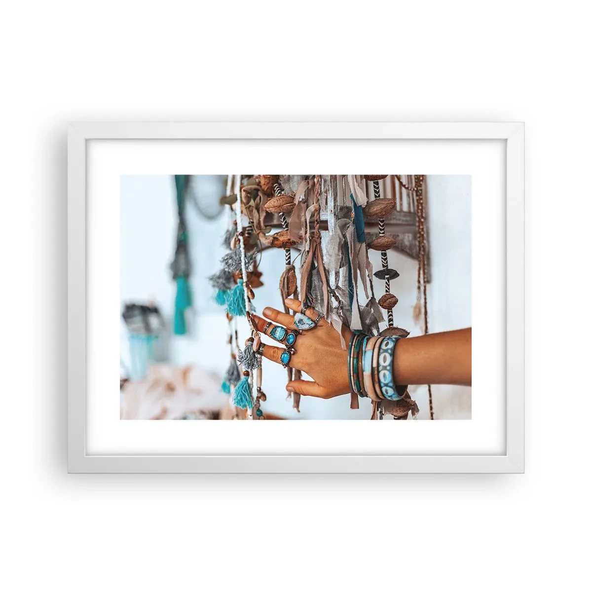 Poszter fekete keretben - Helyi kincsek - 40x30 cm