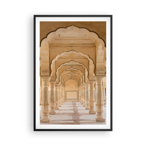 Poszter fehér keretben - A maharadzsa palotájában - 61x91 cm