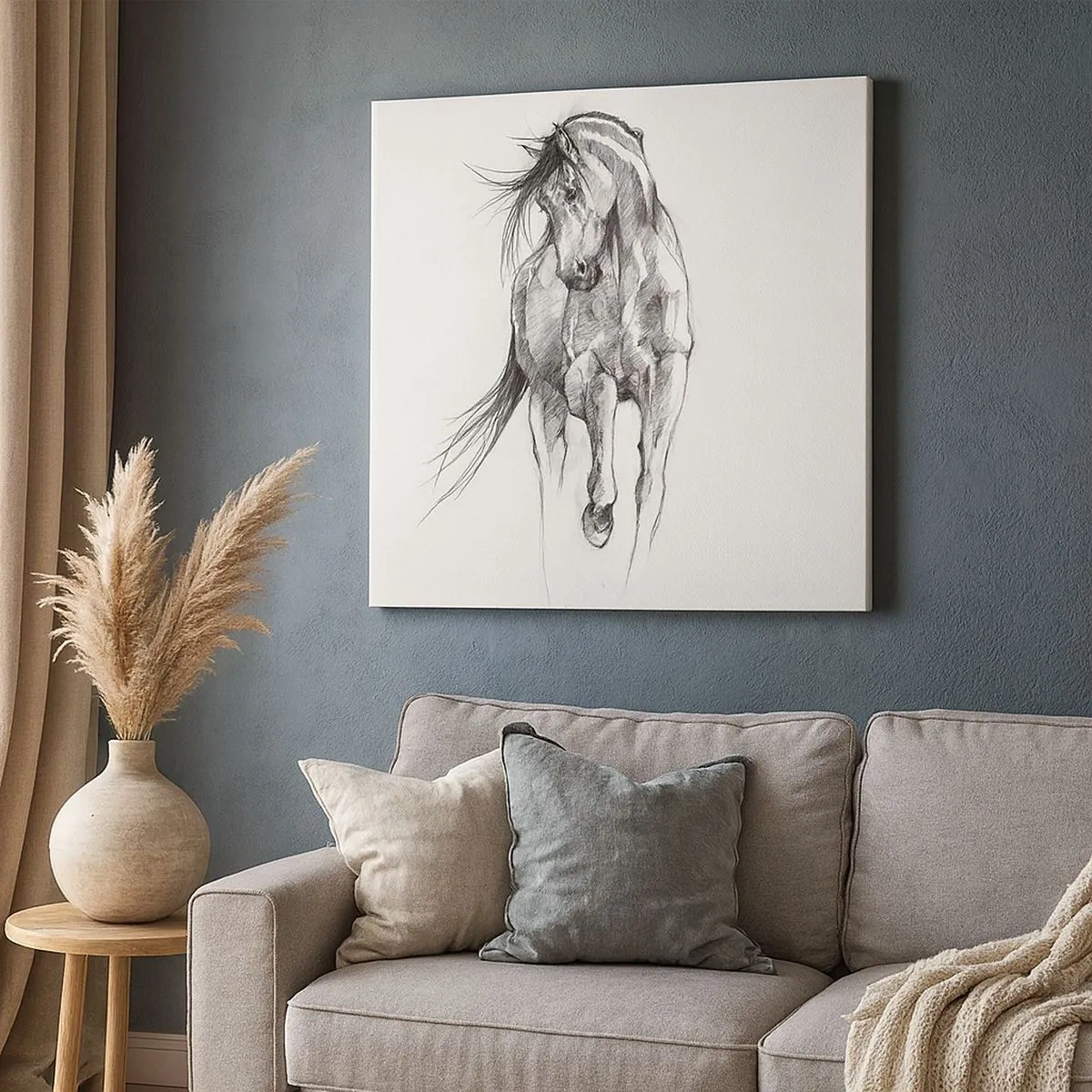 Vászonkép - Kecses ügetésben - 30x30 cm