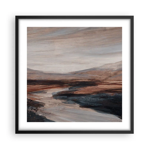 Poszter fehér keretben - Békés völgy - 50x50 cm