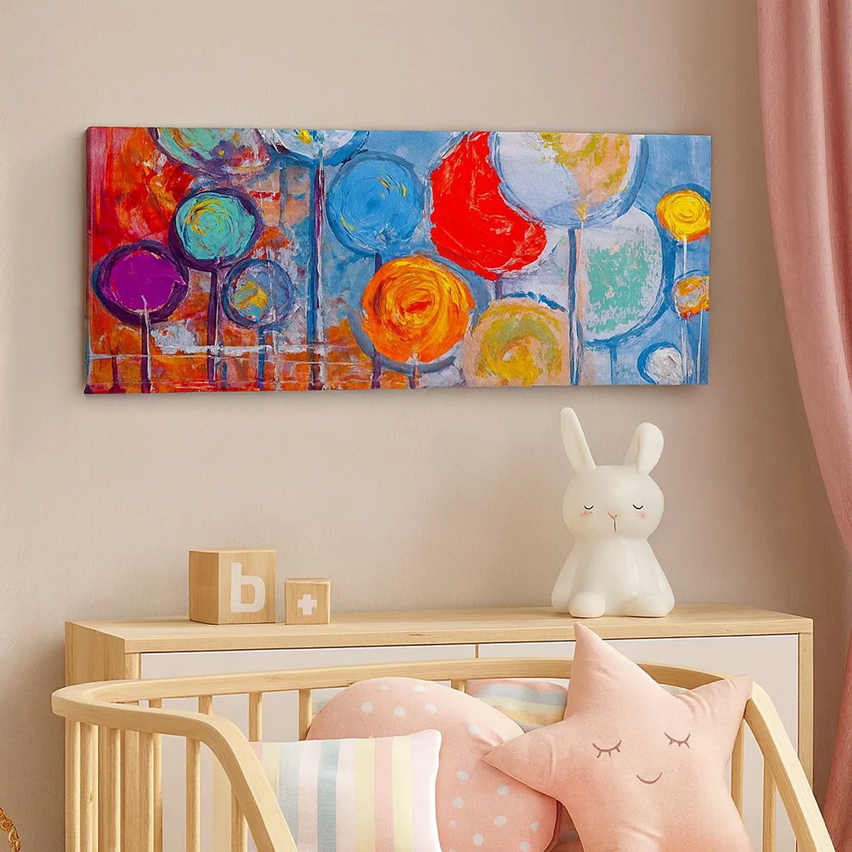 Vászonkép - Csodák a boton - 100x40 cm