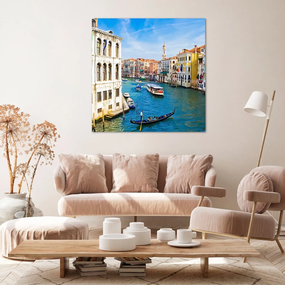 Vászonkép - Az egyetlen forgalom a világon - 70x70 cm