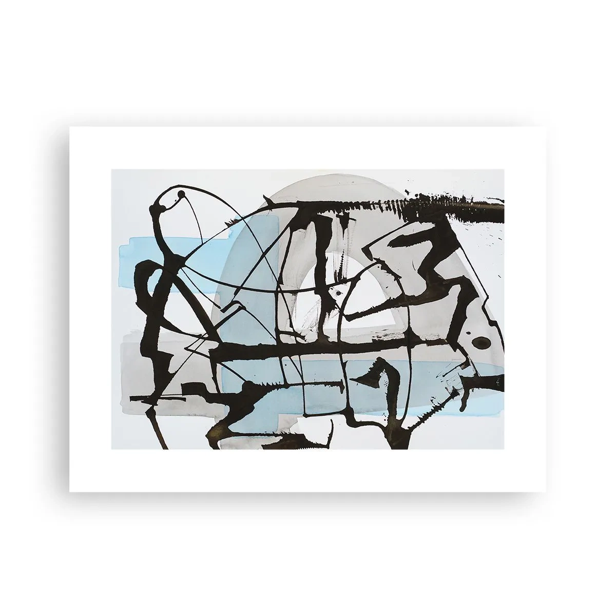 Poszter - Mindennek ellenére kék - 40x30 cm