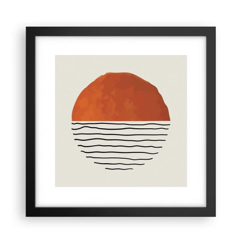 Poszter fehér keretben - Japán hangulatban - 30x30 cm