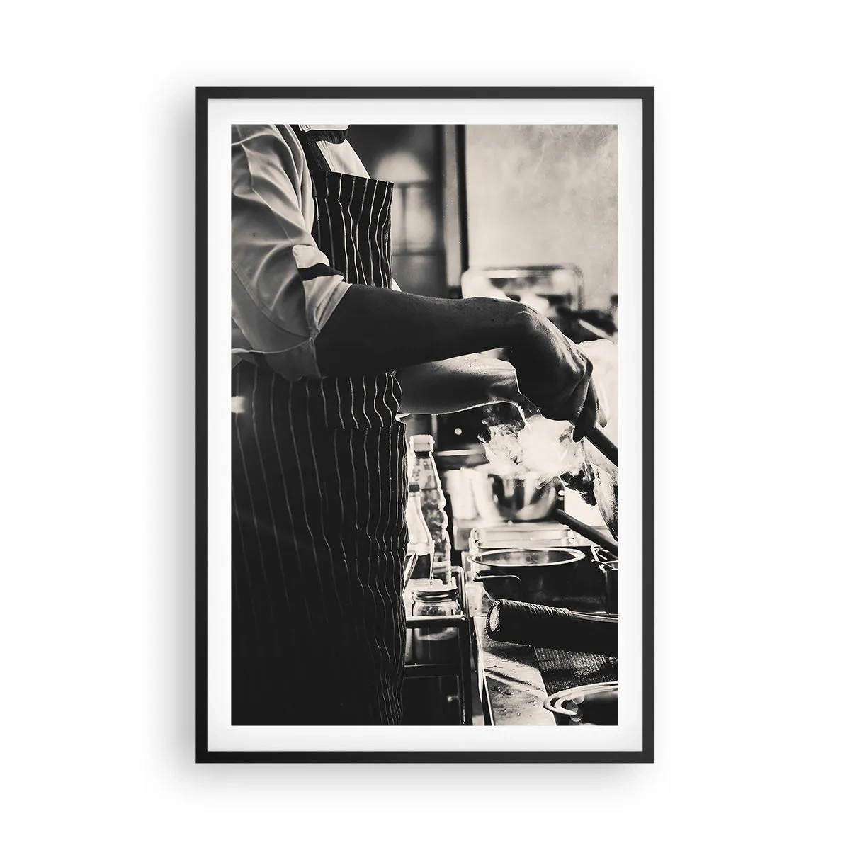 Poszter fehér keretben - Az ízek alkímiája - 61x91 cm