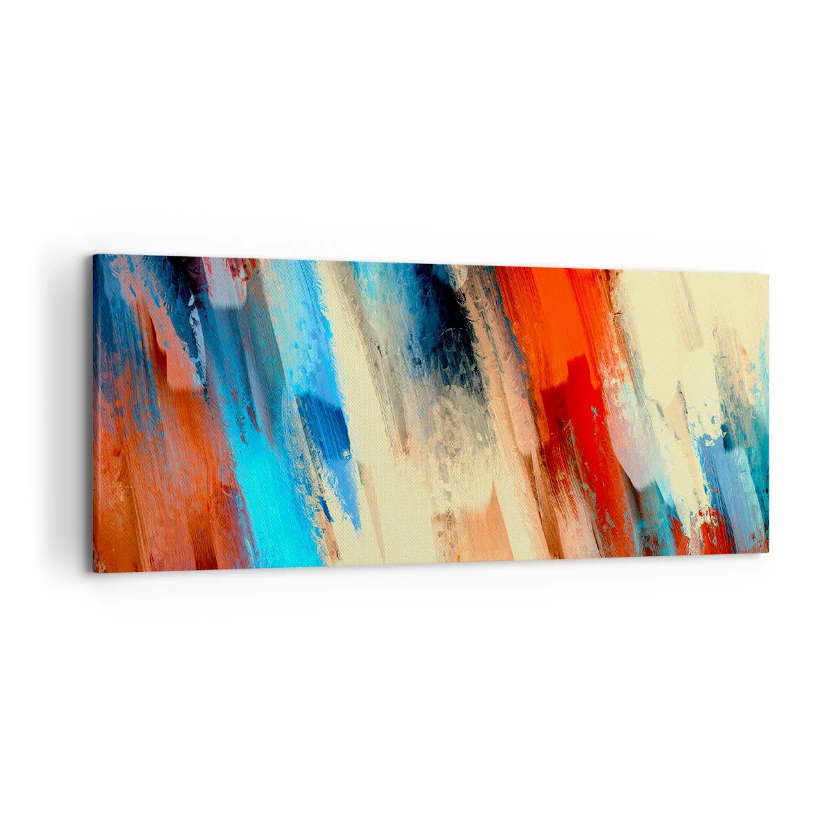 Vászonkép - Színek kaszkádja - 120x50 cm