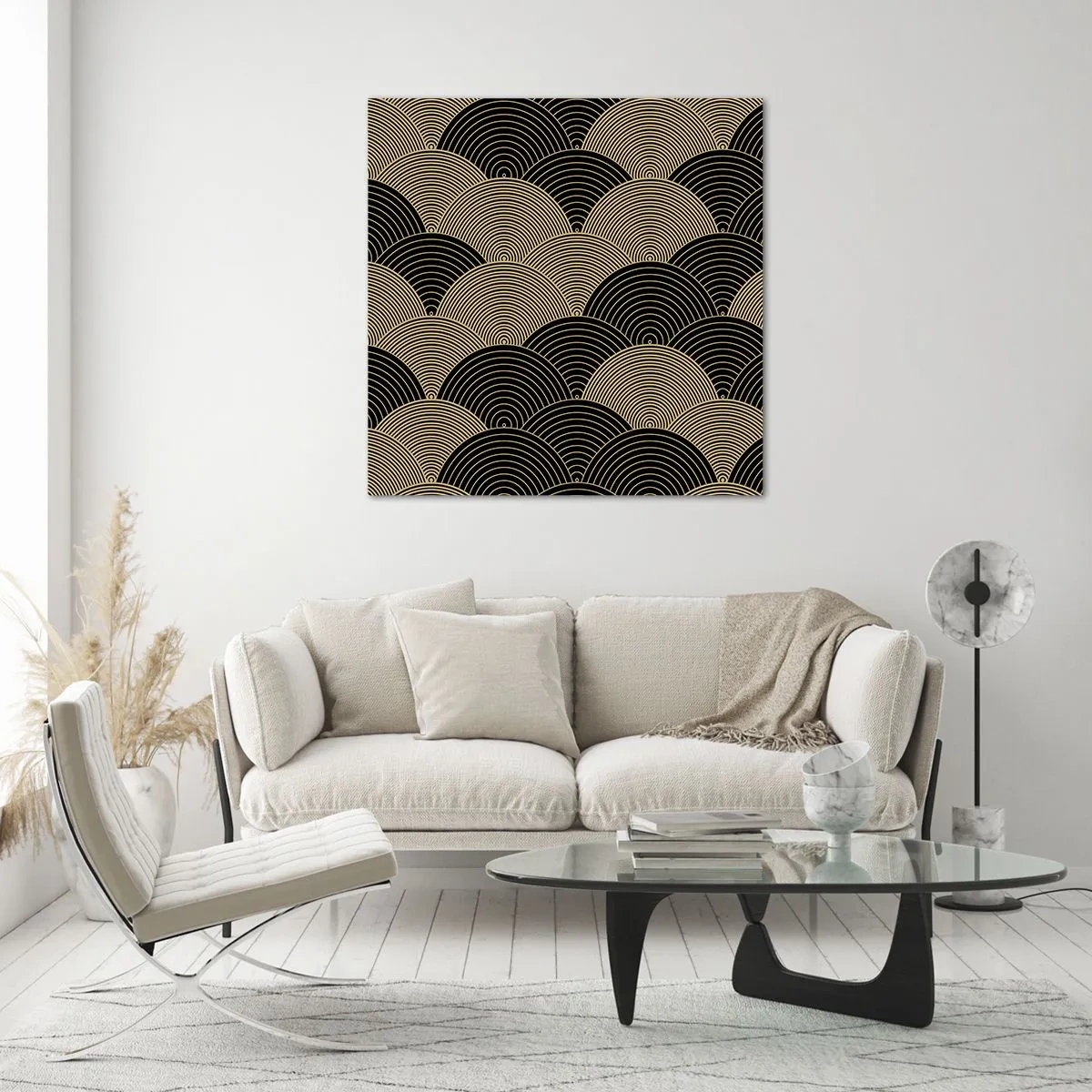 Üveg kép - Egység a sokféleségben - 40x40 cm