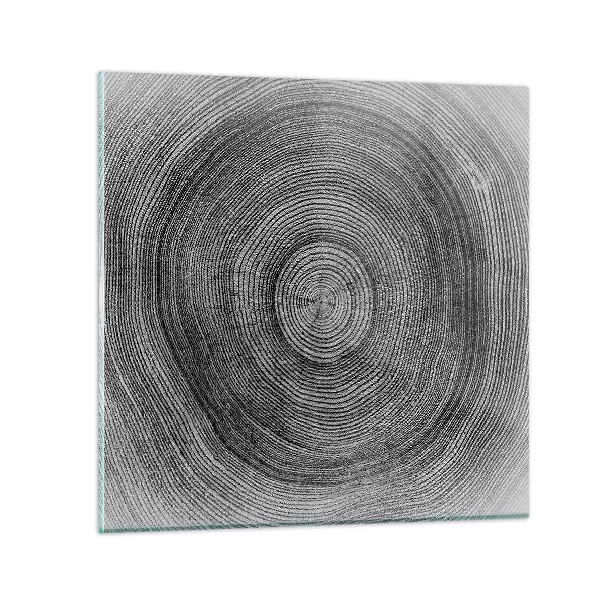 Üveg kép - Az idők jele - 40x40 cm