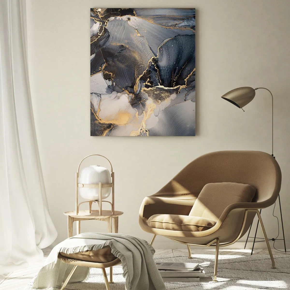 Üveg kép - Egy kő élete - 50x70 cm