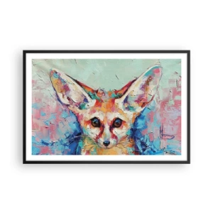 Poszter fehér keretben - Készen álltok rám? - 91x61 cm