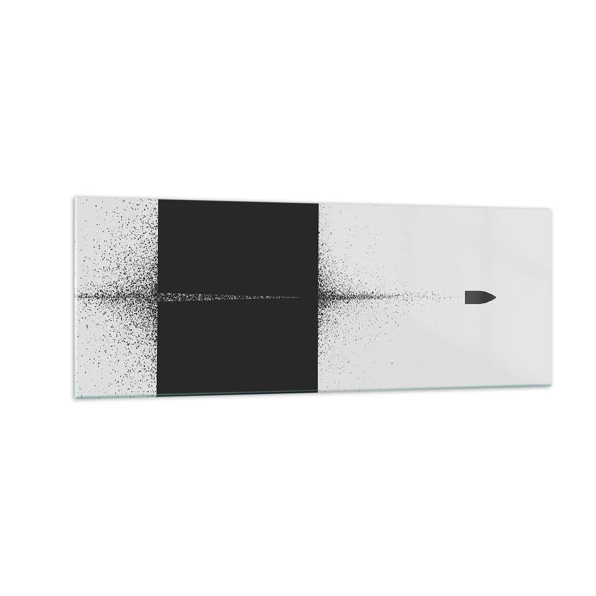 Üveg kép - Egyenesen a cél felé - 140x50 cm