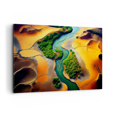 Vászonkép - Életetadó folyó - 120x80 cm