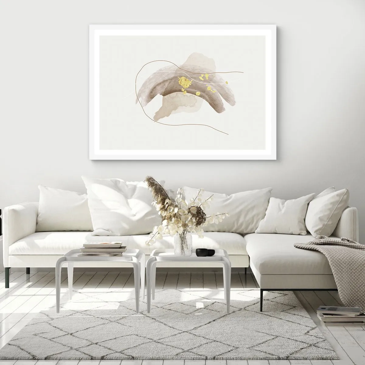 Poszter fekete keretben - Megtalált az űrben - 70x50 cm