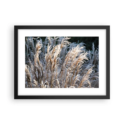 Poszter fehér keretben - Zúzmarába öltözött - 40x30 cm