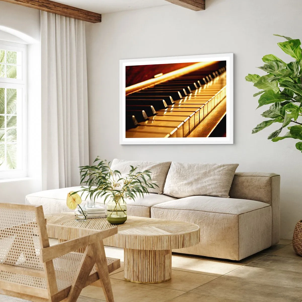 Poszter fekete keretben - Végtelen lehetőségek - 91x61 cm