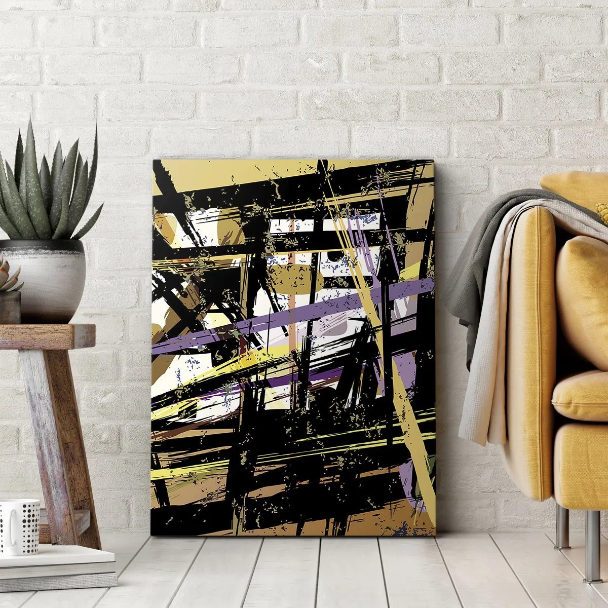 Vászonkép - Éles vágás - 45x80 cm