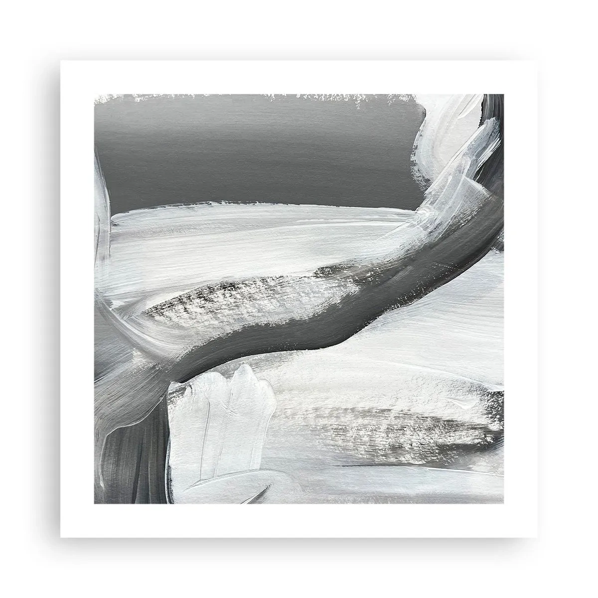 Poszter - Határozott mozgással - 50x50 cm