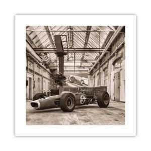 Poszter - A győztes pihenője - 40x40 cm