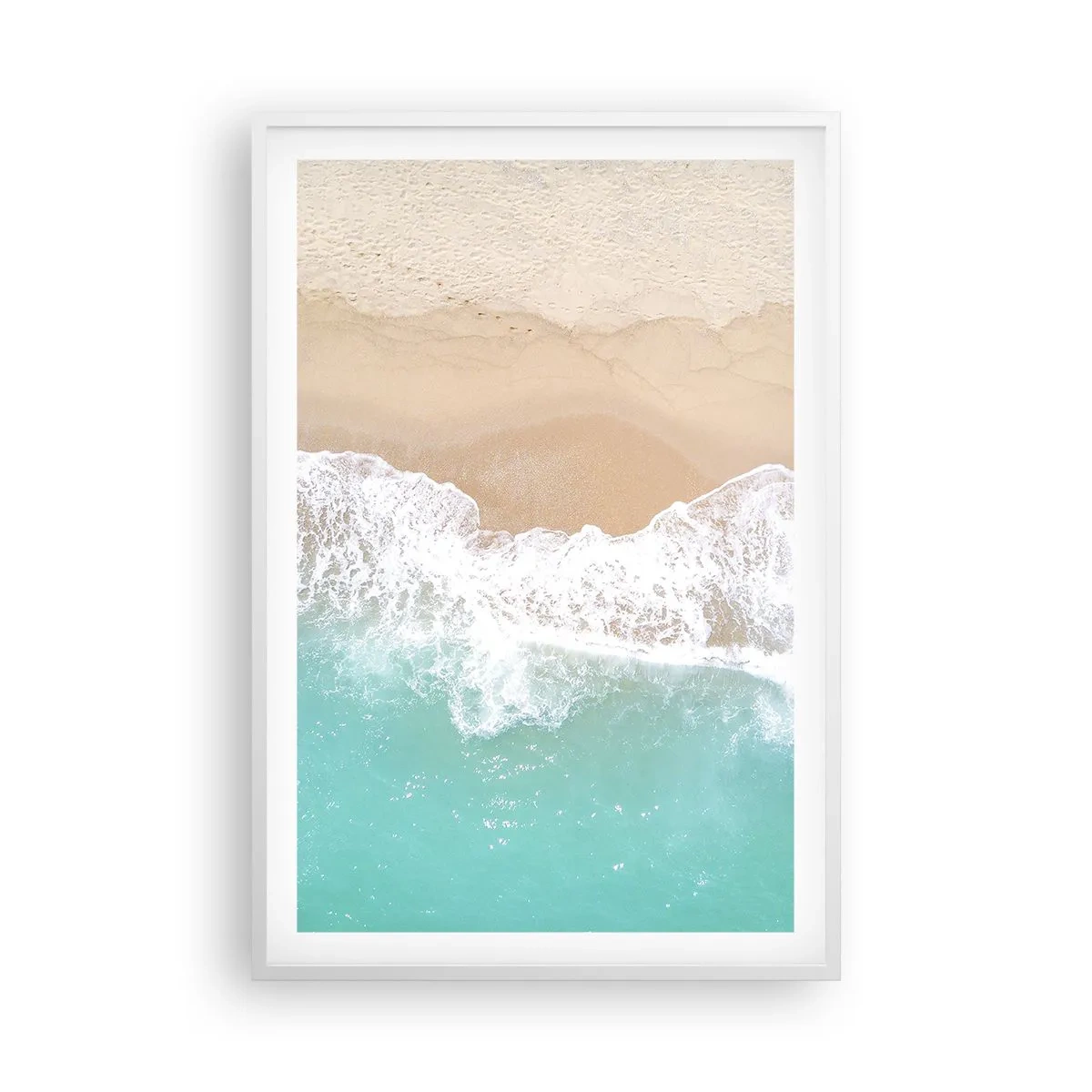 Poszter fekete keretben - Simogató érintés - 61x91 cm